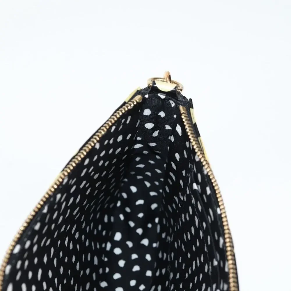 Louis Vuitton Monogram Vernis Yayoi Kusama Pochette Accessoires Pouch Black
